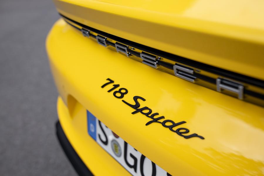 Логотип Porsche 718 Spyder (982) 2019 года  (WW) (фото 202 из 318)